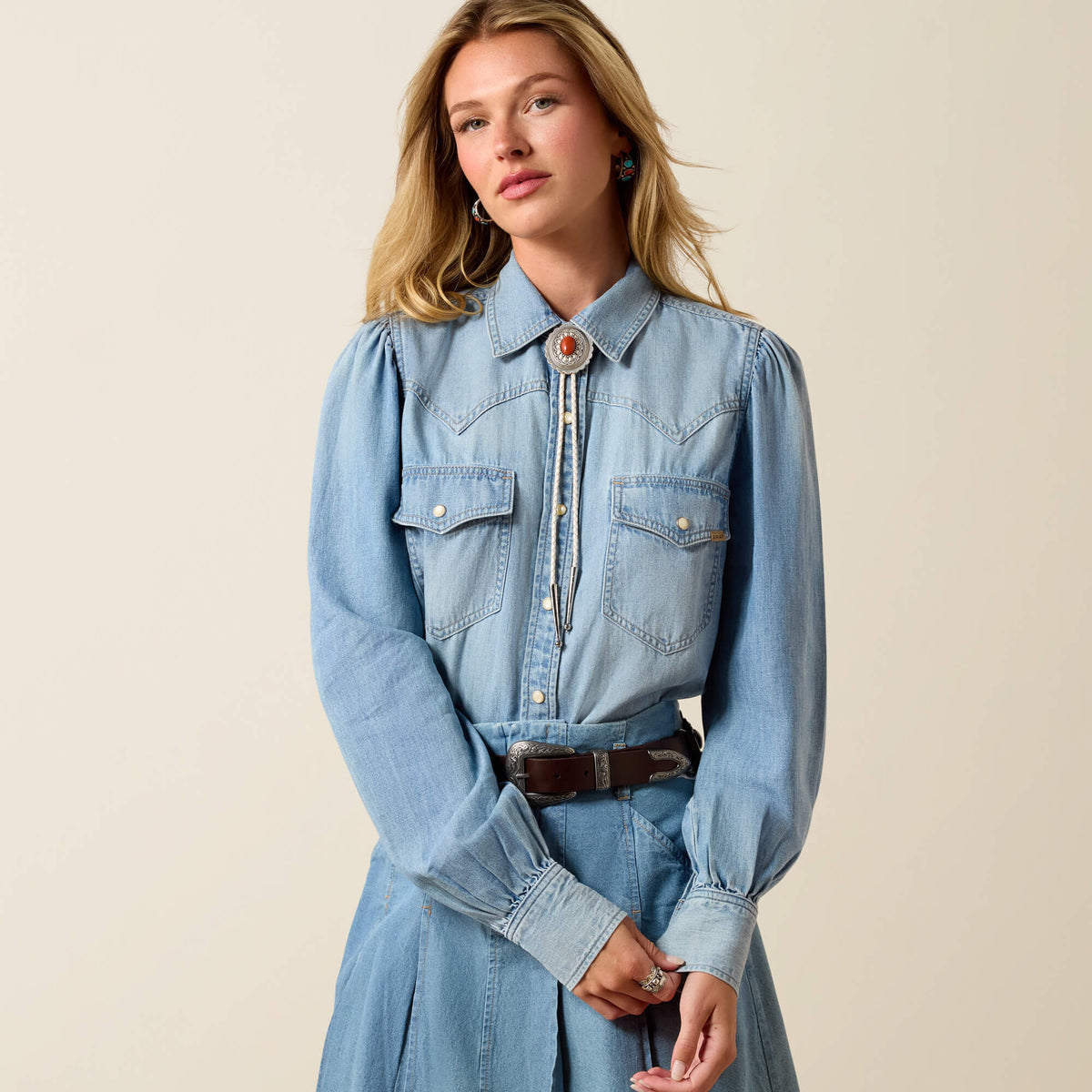 Nina Western Shirt - US 8704