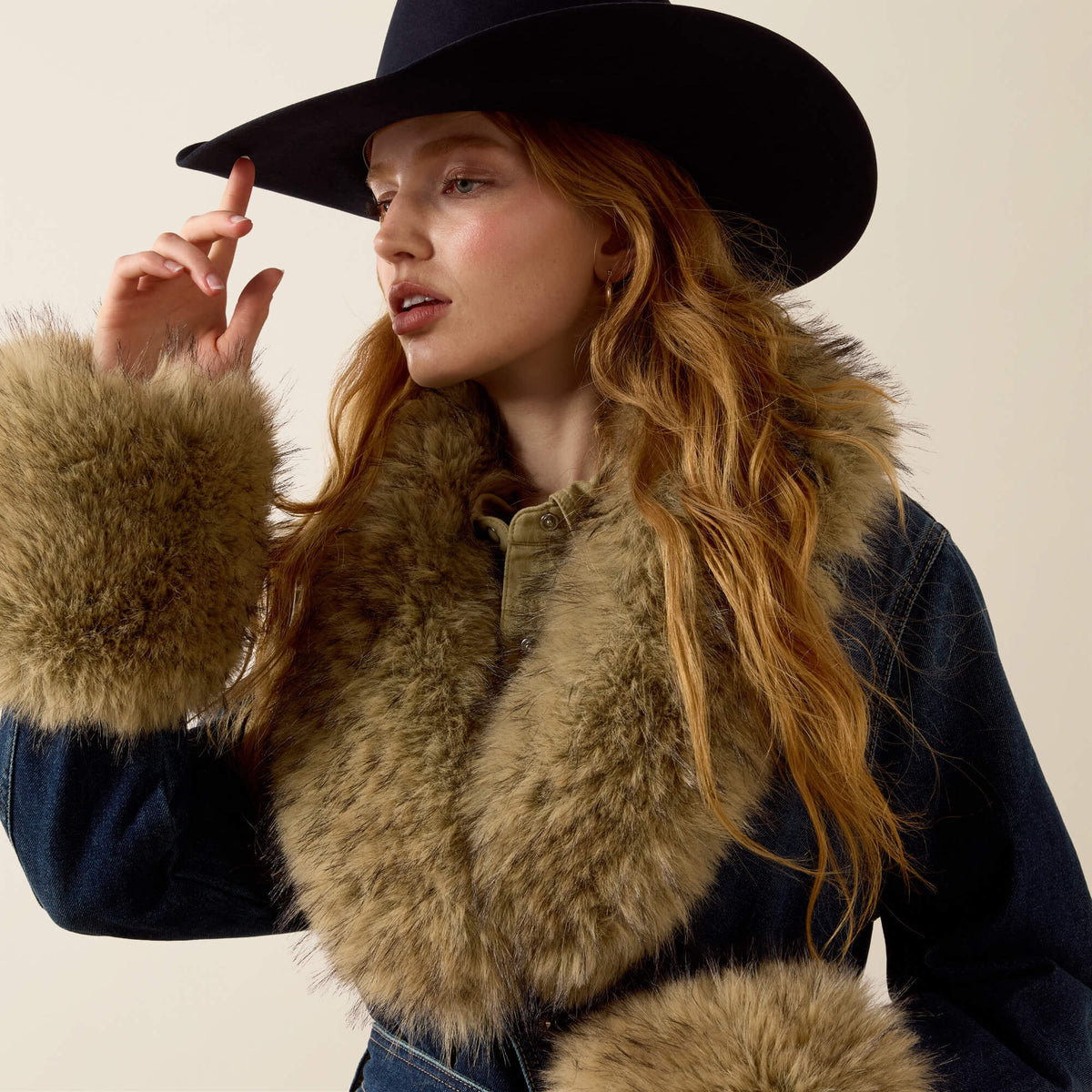 Denim Trench Coat - US 1042