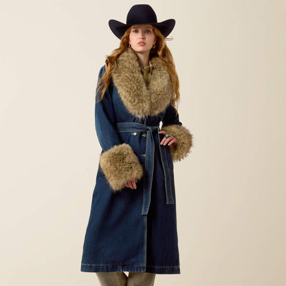 Denim Trench Coat - US 1042