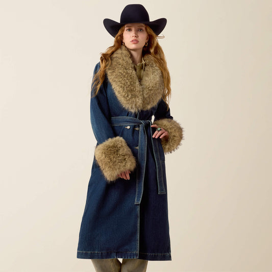 Denim Trench Coat - US 1042